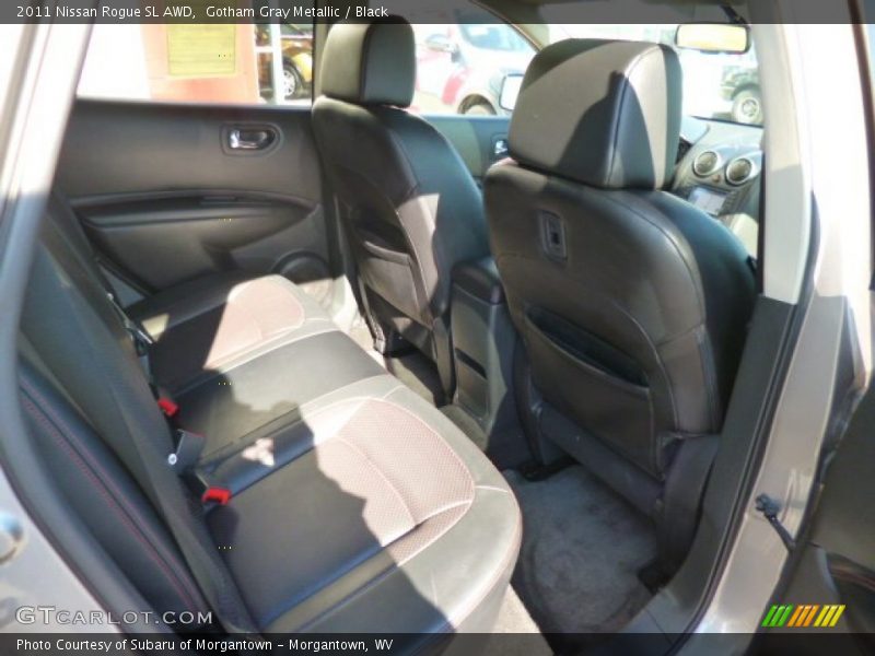 Gotham Gray Metallic / Black 2011 Nissan Rogue SL AWD