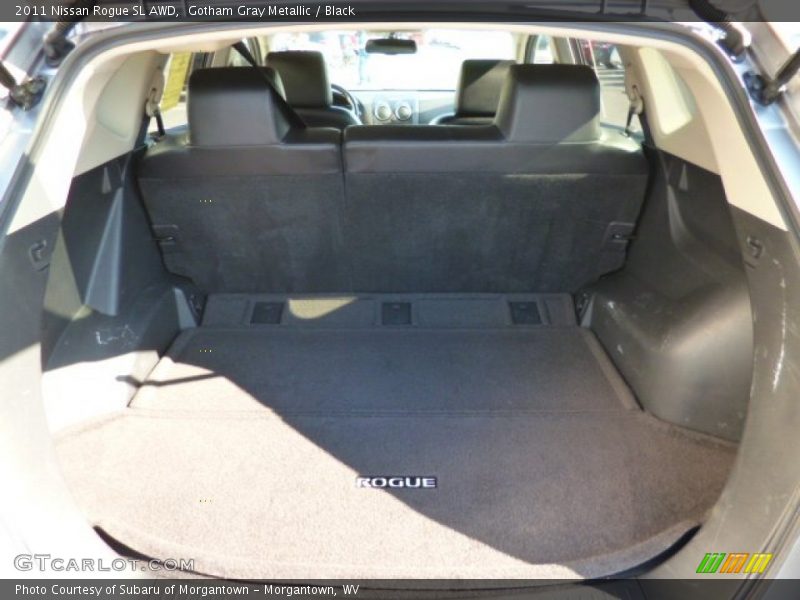 Gotham Gray Metallic / Black 2011 Nissan Rogue SL AWD