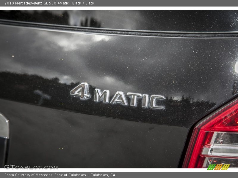 Black / Black 2010 Mercedes-Benz GL 550 4Matic