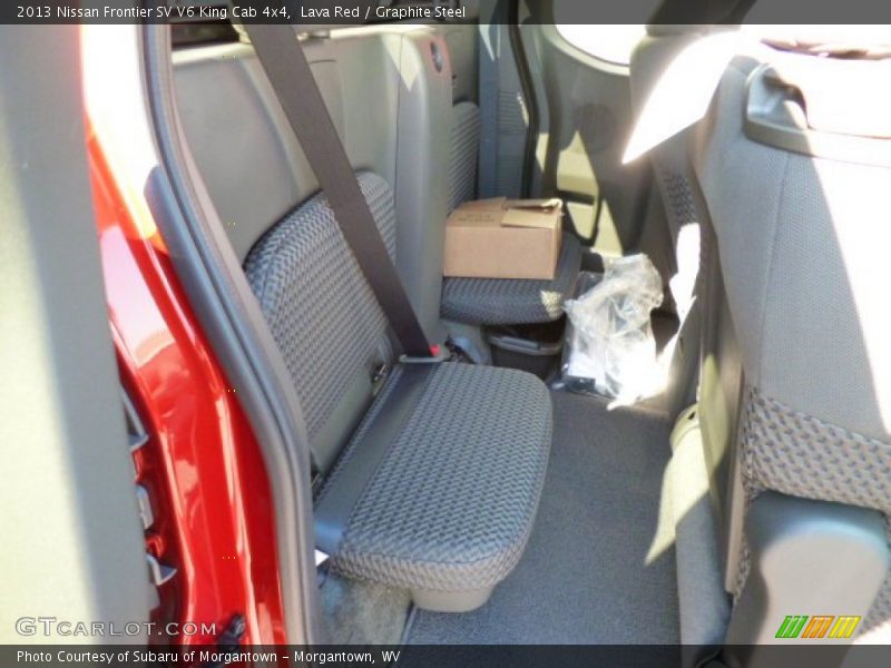 Lava Red / Graphite Steel 2013 Nissan Frontier SV V6 King Cab 4x4