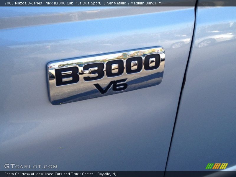 Silver Metallic / Medium Dark Flint 2003 Mazda B-Series Truck B3000 Cab Plus Dual Sport