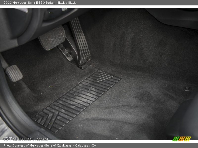 Black / Black 2011 Mercedes-Benz E 350 Sedan