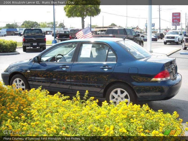 Mystic Blue Pearl / Gray 2006 Mitsubishi Lancer ES
