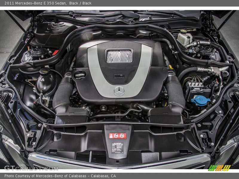 Black / Black 2011 Mercedes-Benz E 350 Sedan