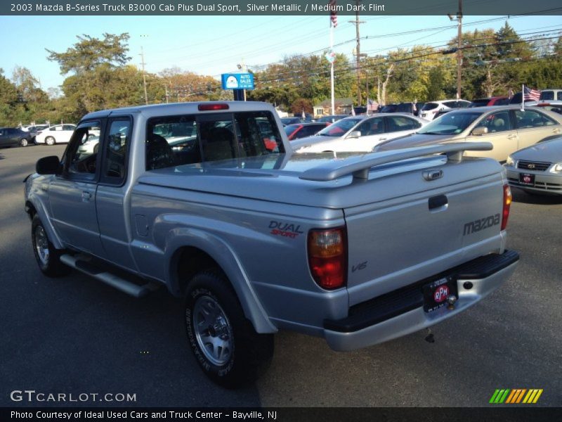 Silver Metallic / Medium Dark Flint 2003 Mazda B-Series Truck B3000 Cab Plus Dual Sport