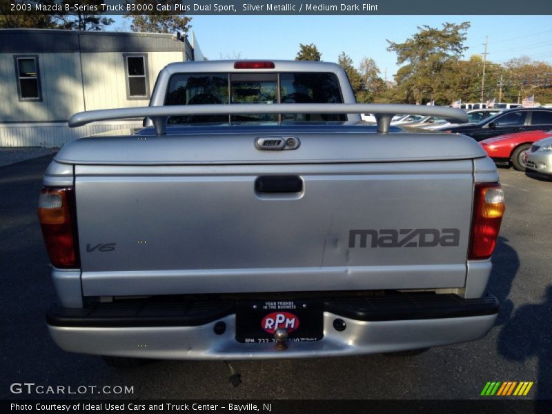 Silver Metallic / Medium Dark Flint 2003 Mazda B-Series Truck B3000 Cab Plus Dual Sport