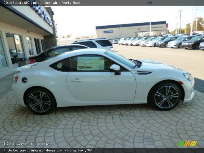 Satin White Pearl / Black 2014 Subaru BRZ Limited