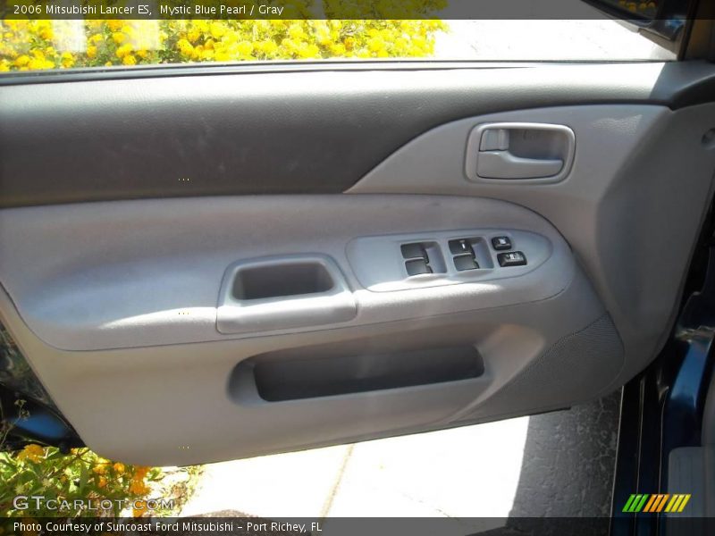 Mystic Blue Pearl / Gray 2006 Mitsubishi Lancer ES