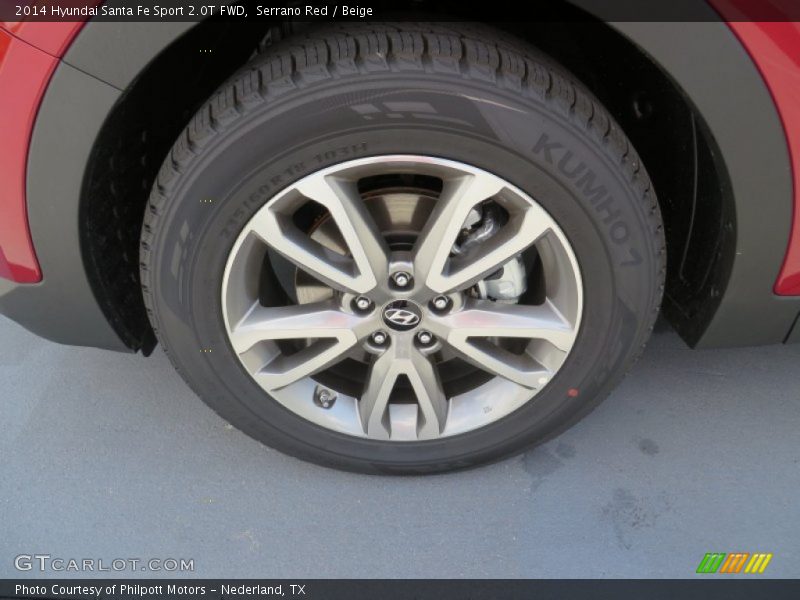  2014 Santa Fe Sport 2.0T FWD Wheel