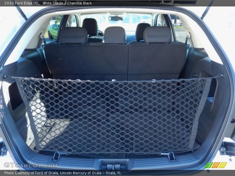 White Suede / Charcoal Black 2010 Ford Edge SEL