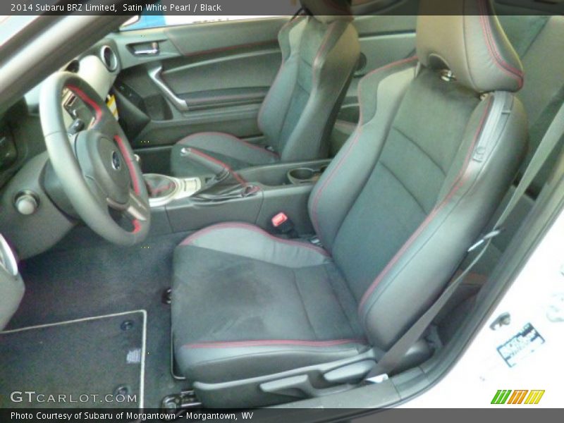 Front Seat of 2014 BRZ Limited