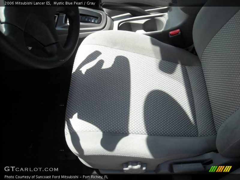Mystic Blue Pearl / Gray 2006 Mitsubishi Lancer ES