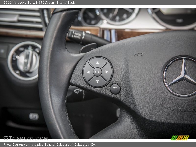 Black / Black 2011 Mercedes-Benz E 350 Sedan
