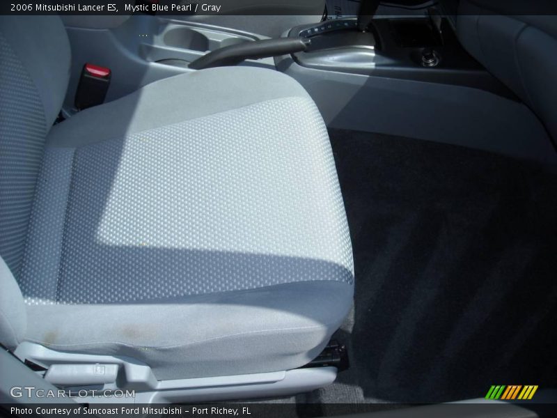 Mystic Blue Pearl / Gray 2006 Mitsubishi Lancer ES