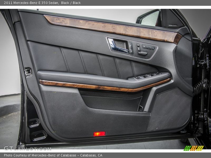 Black / Black 2011 Mercedes-Benz E 350 Sedan