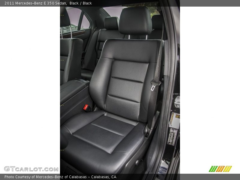 Black / Black 2011 Mercedes-Benz E 350 Sedan
