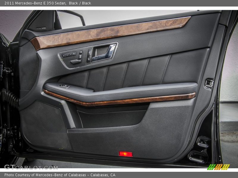 Black / Black 2011 Mercedes-Benz E 350 Sedan