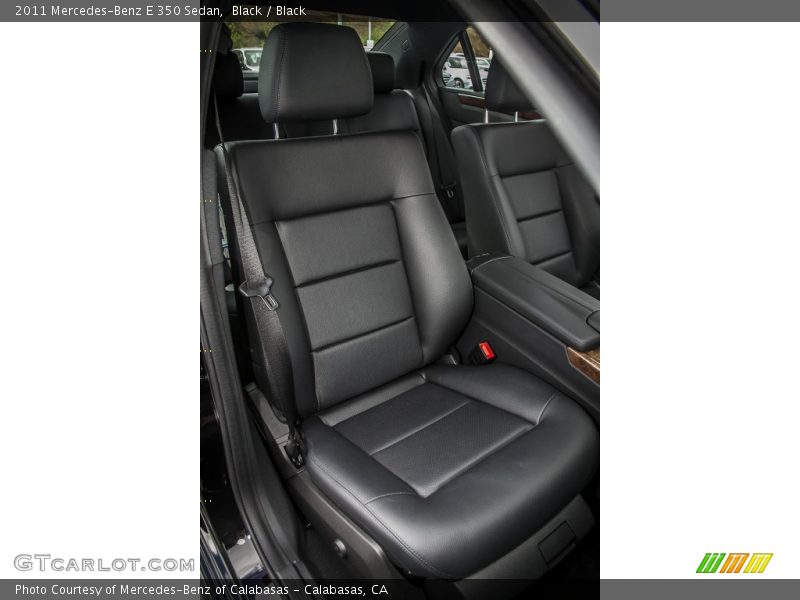 Black / Black 2011 Mercedes-Benz E 350 Sedan