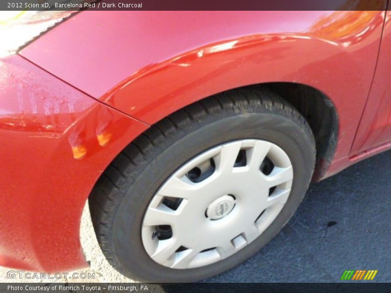 Barcelona Red / Dark Charcoal 2012 Scion xD