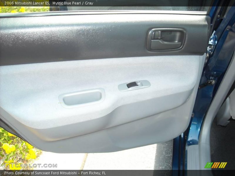 Mystic Blue Pearl / Gray 2006 Mitsubishi Lancer ES