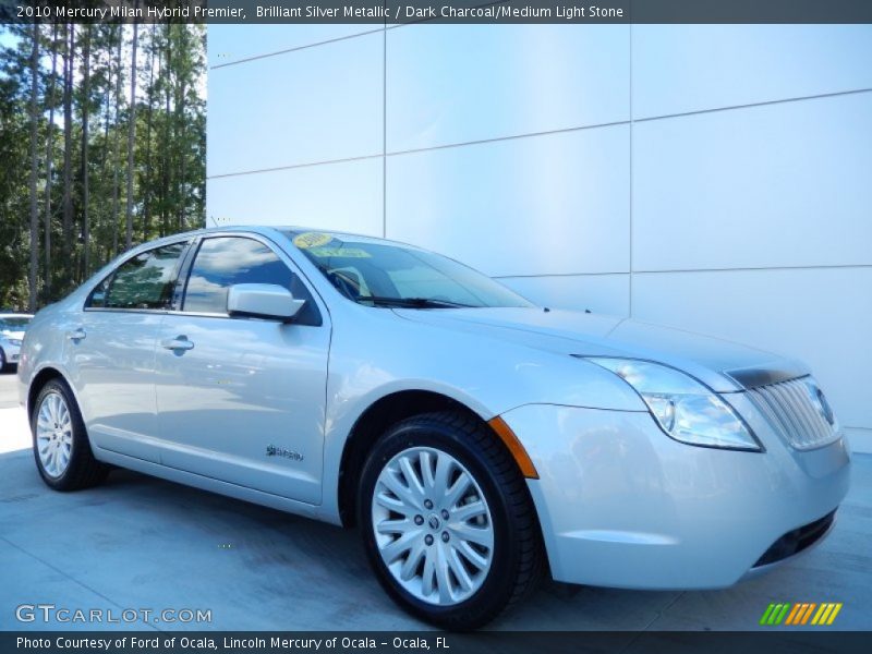 Front 3/4 View of 2010 Milan Hybrid Premier