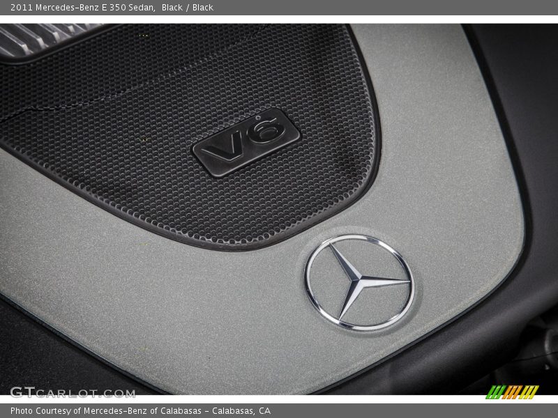 Black / Black 2011 Mercedes-Benz E 350 Sedan