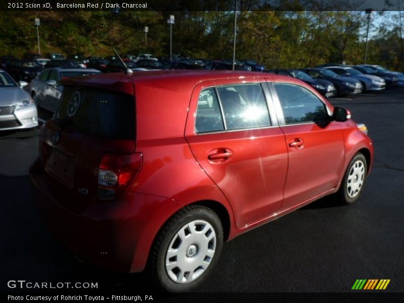 Barcelona Red / Dark Charcoal 2012 Scion xD