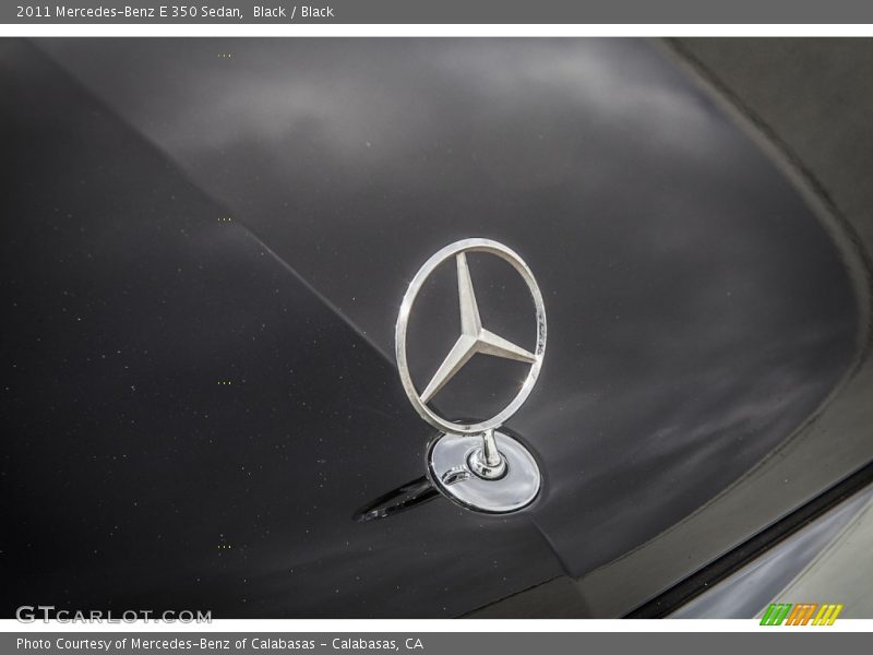 Black / Black 2011 Mercedes-Benz E 350 Sedan
