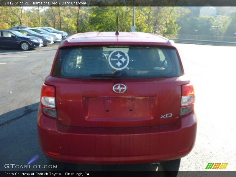 Barcelona Red / Dark Charcoal 2012 Scion xD