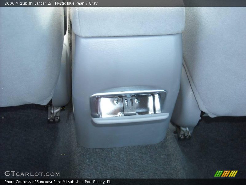Mystic Blue Pearl / Gray 2006 Mitsubishi Lancer ES