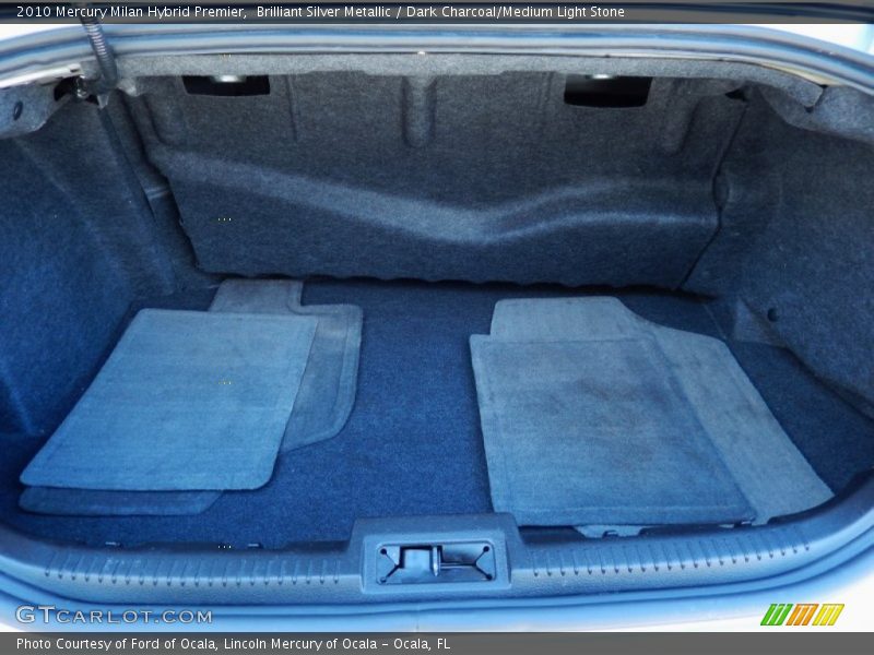 Brilliant Silver Metallic / Dark Charcoal/Medium Light Stone 2010 Mercury Milan Hybrid Premier