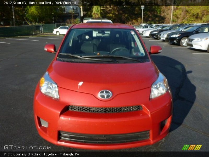 Barcelona Red / Dark Charcoal 2012 Scion xD