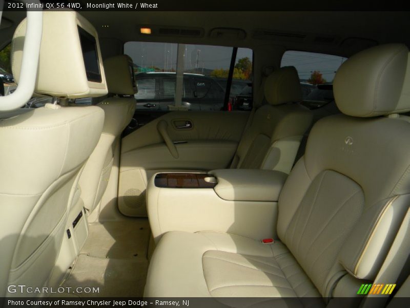 Moonlight White / Wheat 2012 Infiniti QX 56 4WD