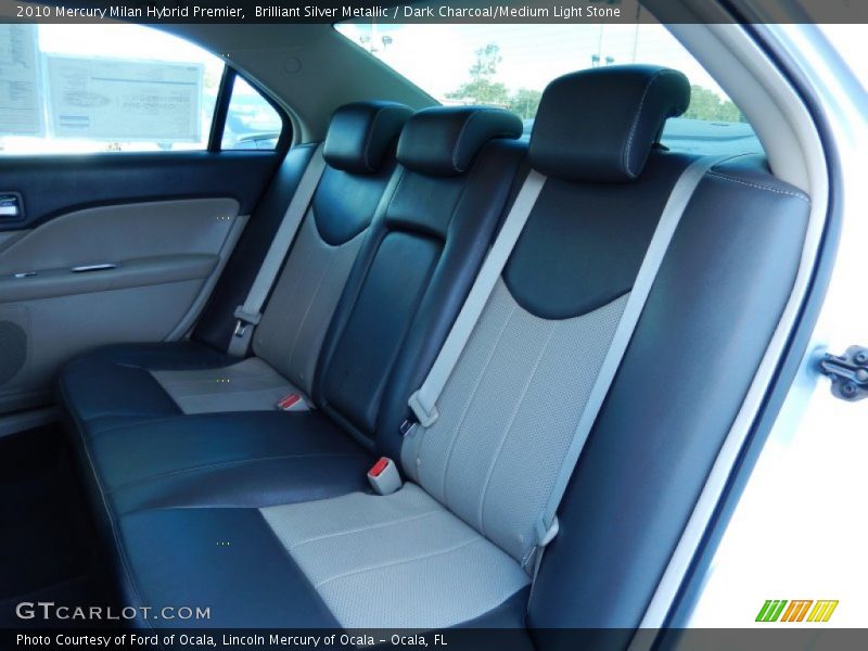 Brilliant Silver Metallic / Dark Charcoal/Medium Light Stone 2010 Mercury Milan Hybrid Premier