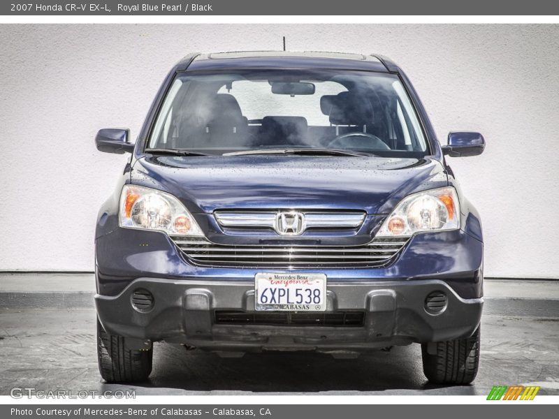 Royal Blue Pearl / Black 2007 Honda CR-V EX-L