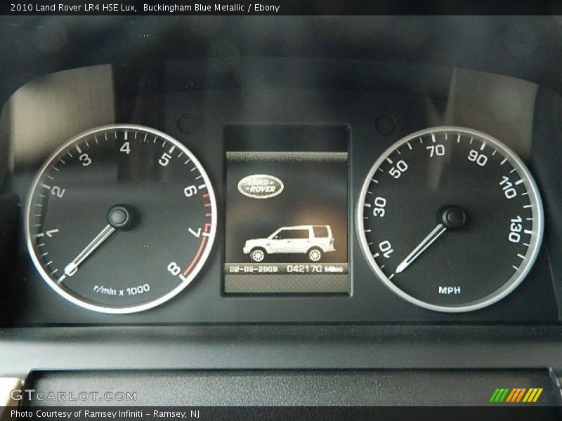 Buckingham Blue Metallic / Ebony 2010 Land Rover LR4 HSE Lux