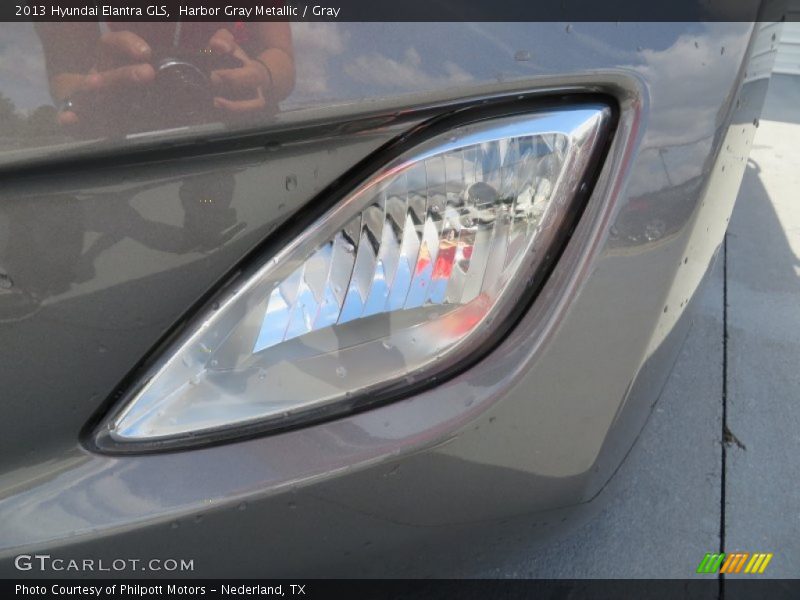 Harbor Gray Metallic / Gray 2013 Hyundai Elantra GLS