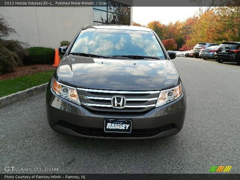 Polished Metal Metallic / Gray 2011 Honda Odyssey EX-L