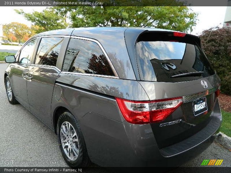 Polished Metal Metallic / Gray 2011 Honda Odyssey EX-L