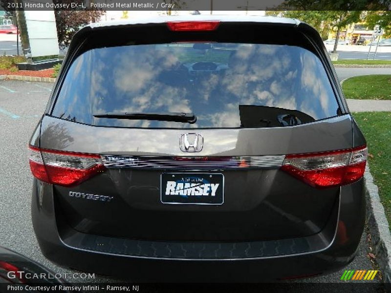 Polished Metal Metallic / Gray 2011 Honda Odyssey EX-L