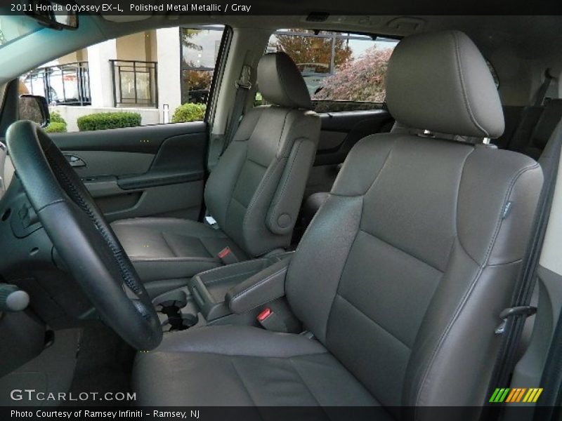 Polished Metal Metallic / Gray 2011 Honda Odyssey EX-L