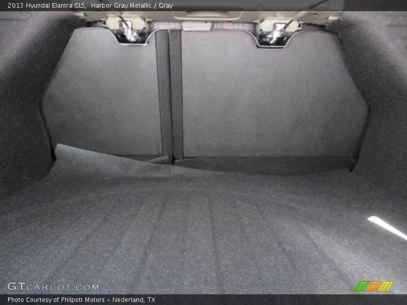 Harbor Gray Metallic / Gray 2013 Hyundai Elantra GLS