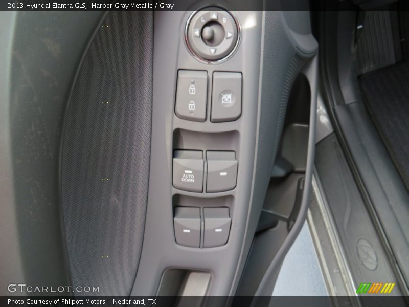 Harbor Gray Metallic / Gray 2013 Hyundai Elantra GLS