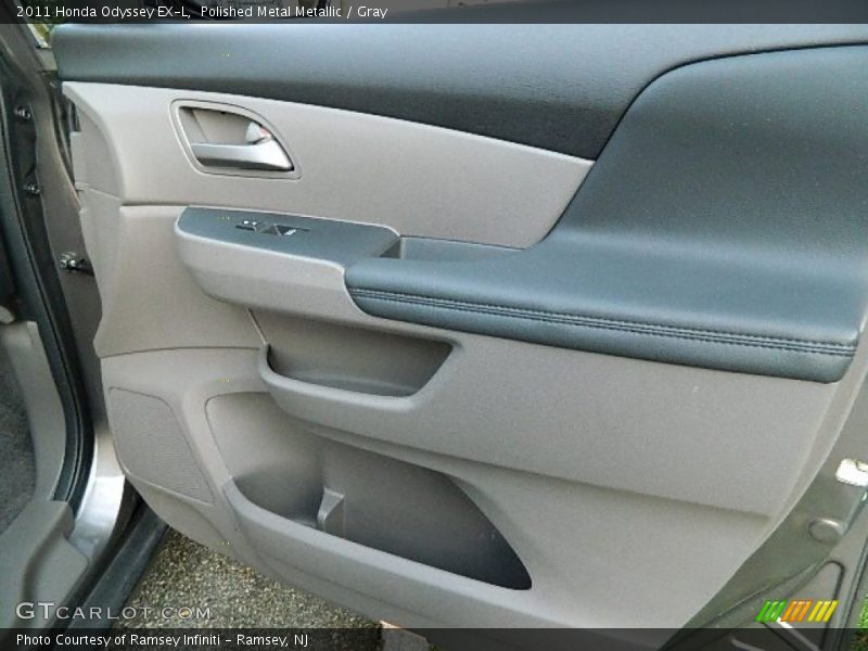 Polished Metal Metallic / Gray 2011 Honda Odyssey EX-L