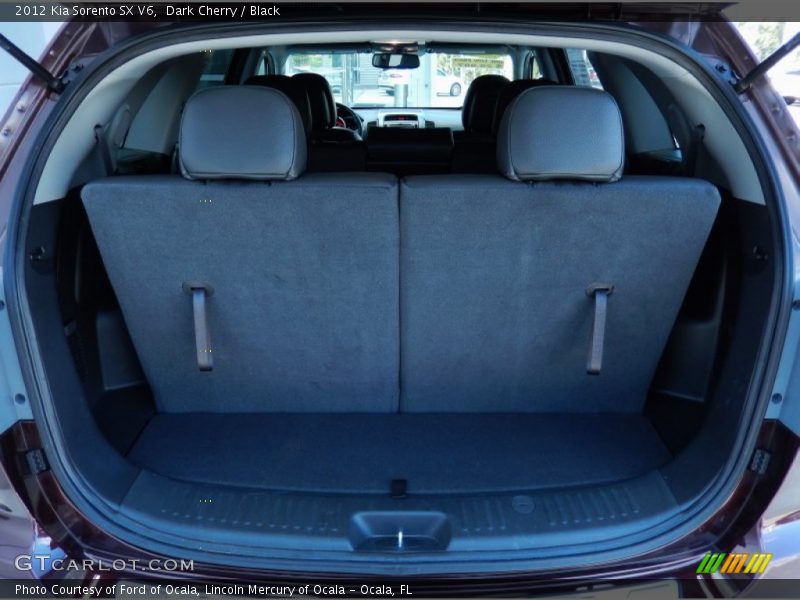 Dark Cherry / Black 2012 Kia Sorento SX V6