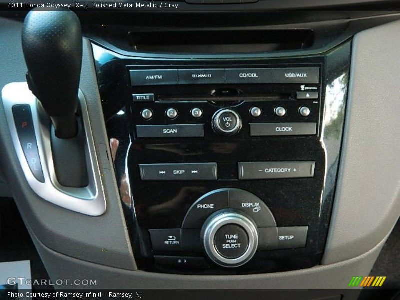 Polished Metal Metallic / Gray 2011 Honda Odyssey EX-L