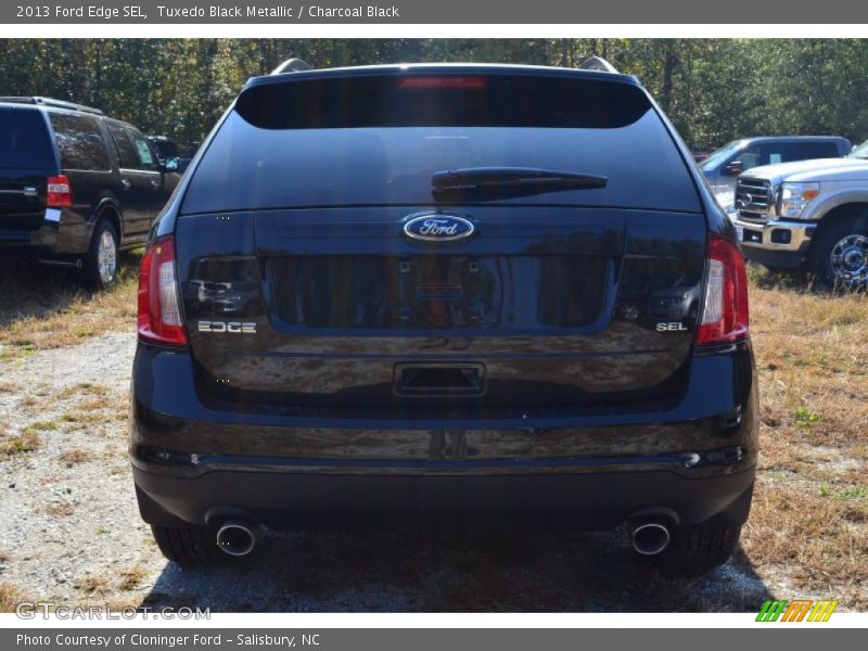 Tuxedo Black Metallic / Charcoal Black 2013 Ford Edge SEL