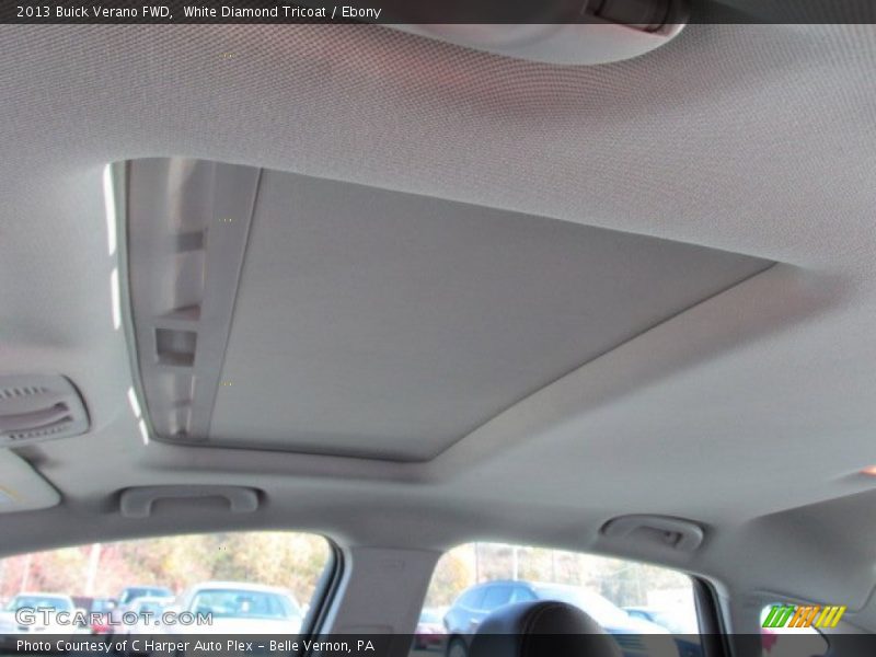 White Diamond Tricoat / Ebony 2013 Buick Verano FWD