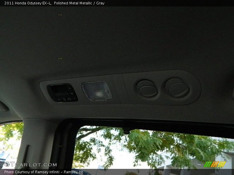 Polished Metal Metallic / Gray 2011 Honda Odyssey EX-L