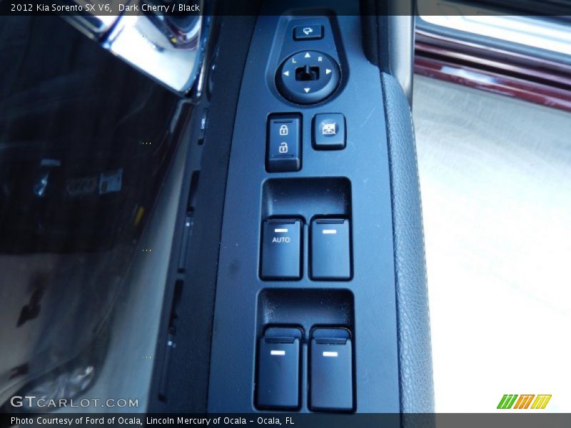 Dark Cherry / Black 2012 Kia Sorento SX V6